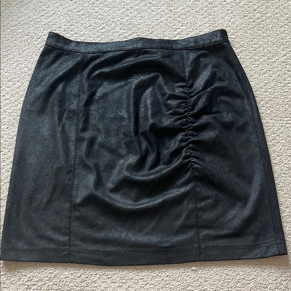 Free People Dresses & Skirts - Free People Vegan Leather Mini Skirt